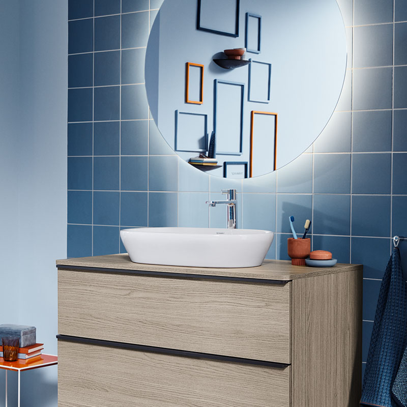 Раковина накладная 60см Duravit D-Neo 2372600070 белый