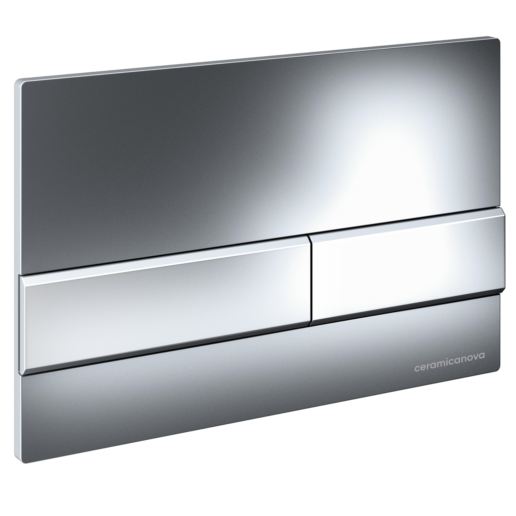 Система инсталляции для унитазов CERAMICA NOVA Envision CN1002CH с кнопкой смыва Flat цвет хром, креплениями