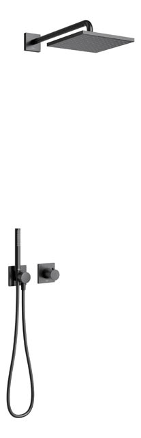 Встраиваемая душевая система Keuco IXMO 59602370002 черный матовый