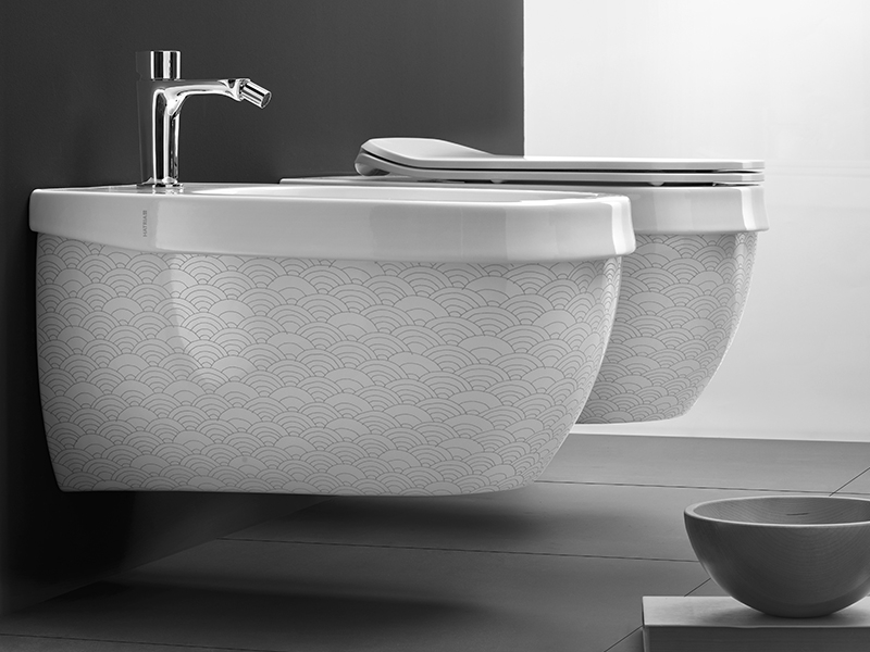 Унитаз Hatria Abito YXX6 подвесной без сиденья