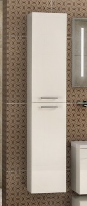 Подвесной шкаф-колонна Акватон Мадрид М 1A129603MA010 Белый