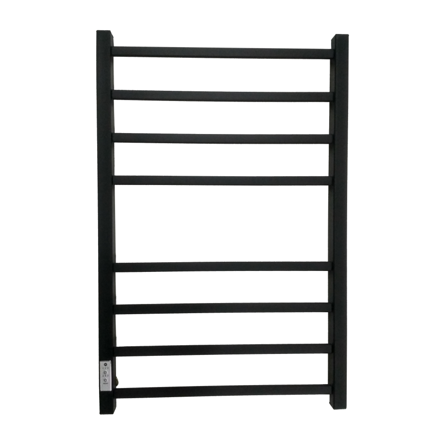 Полотенцесушитель электрический Маргроид Вид 81-10 профильный 80х50 черный матовый