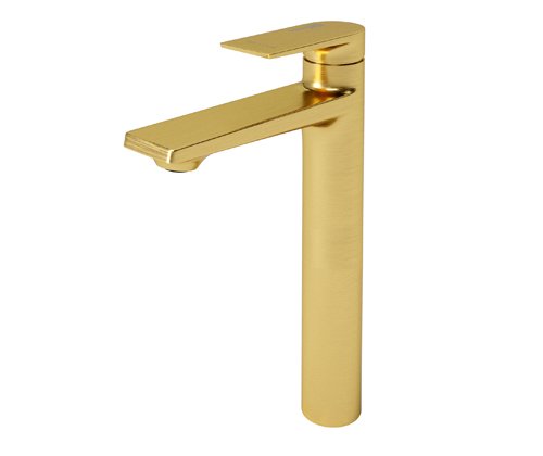 Смеситель для раковины WasserKraft Aisch 5503H золото матовое