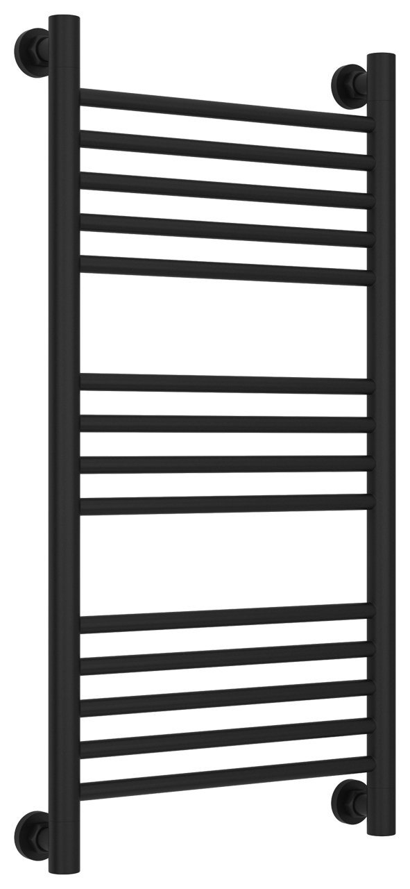 Полотенцесушитель водяной Сунержа Богема+ 80х40 перемычка прямая, черный матовый