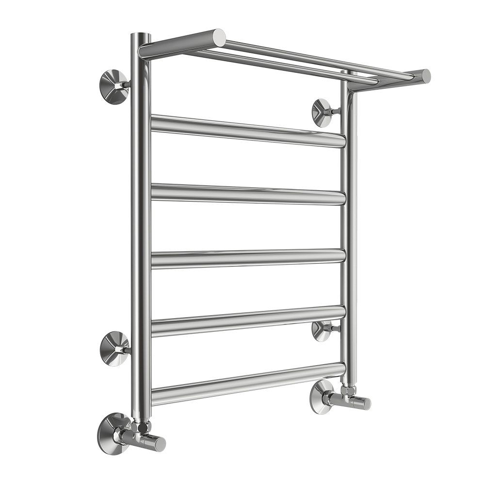 Полотенцесушитель водяной с полкой Terminus Хендрикс П6 50х60