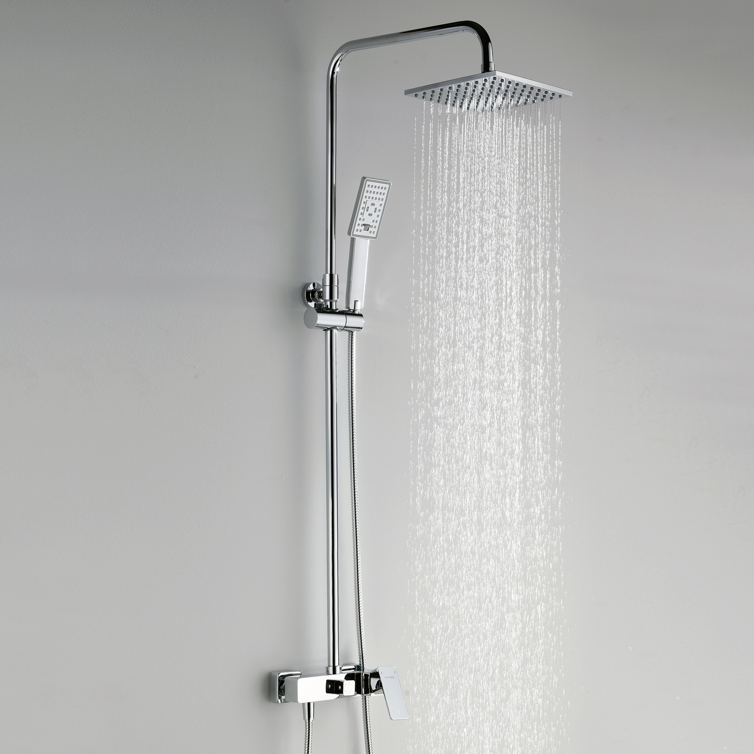 Душевая стойка WasserKRAFT A17702 хром