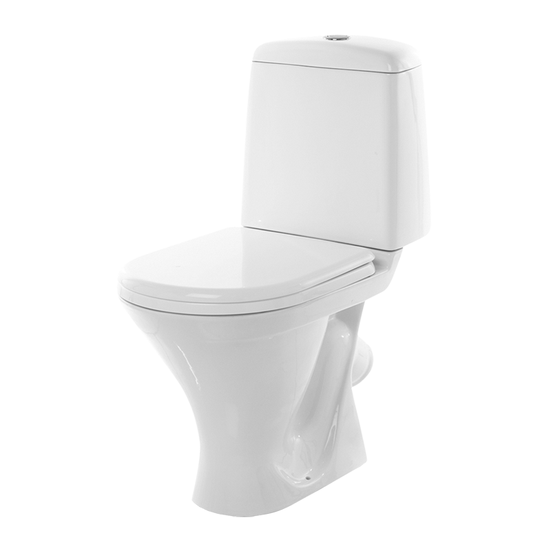 Унитаз Sanita Аттика люкс ATCSACC01060713 белый с бачком и стандартным сиденьем