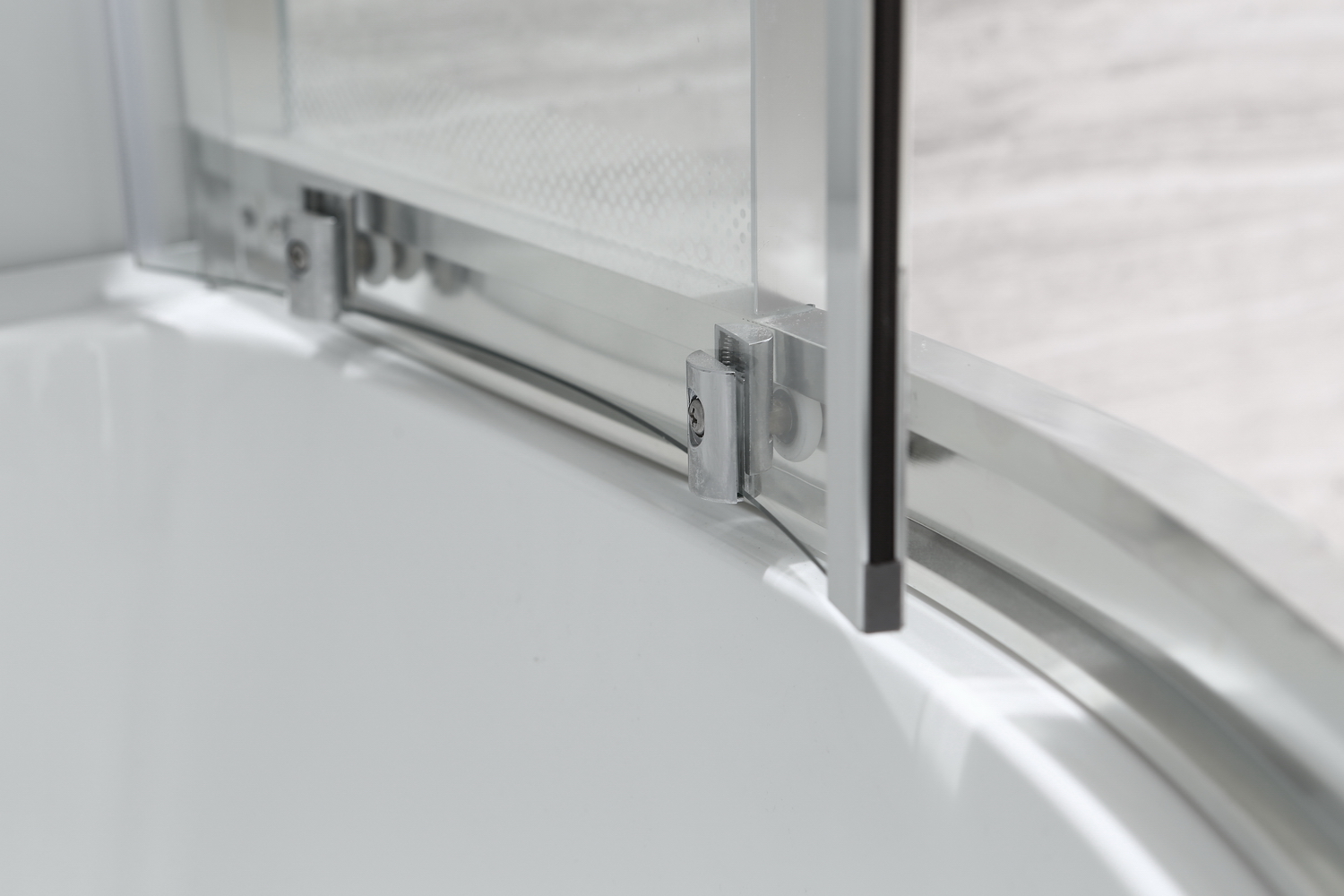 Душевая кабина Black&White G5507-R 120x80x220 профиль хром глянцевый, стекло прозрачное