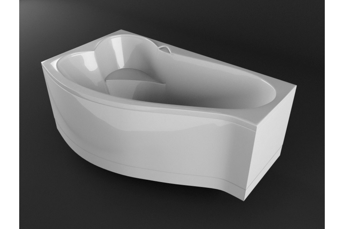 Ванна акриловая левосторонняя Relisan ISABELLA Гл000010529, 170x90