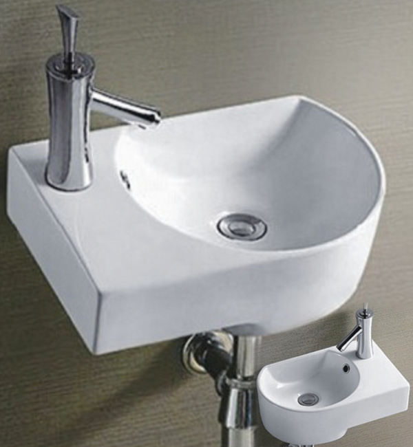 Раковина подвесная 41см Gid N9273R белый