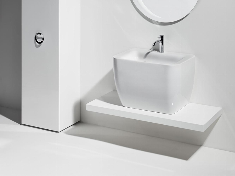 Раковина подвесная 70см Simas Henges HE11 белый