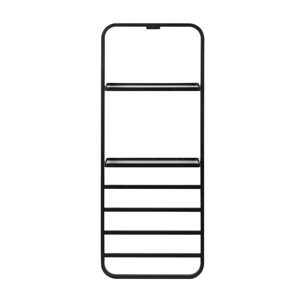 Полотенцесушитель электрический Black&White N-337B 101х40 черный матовый