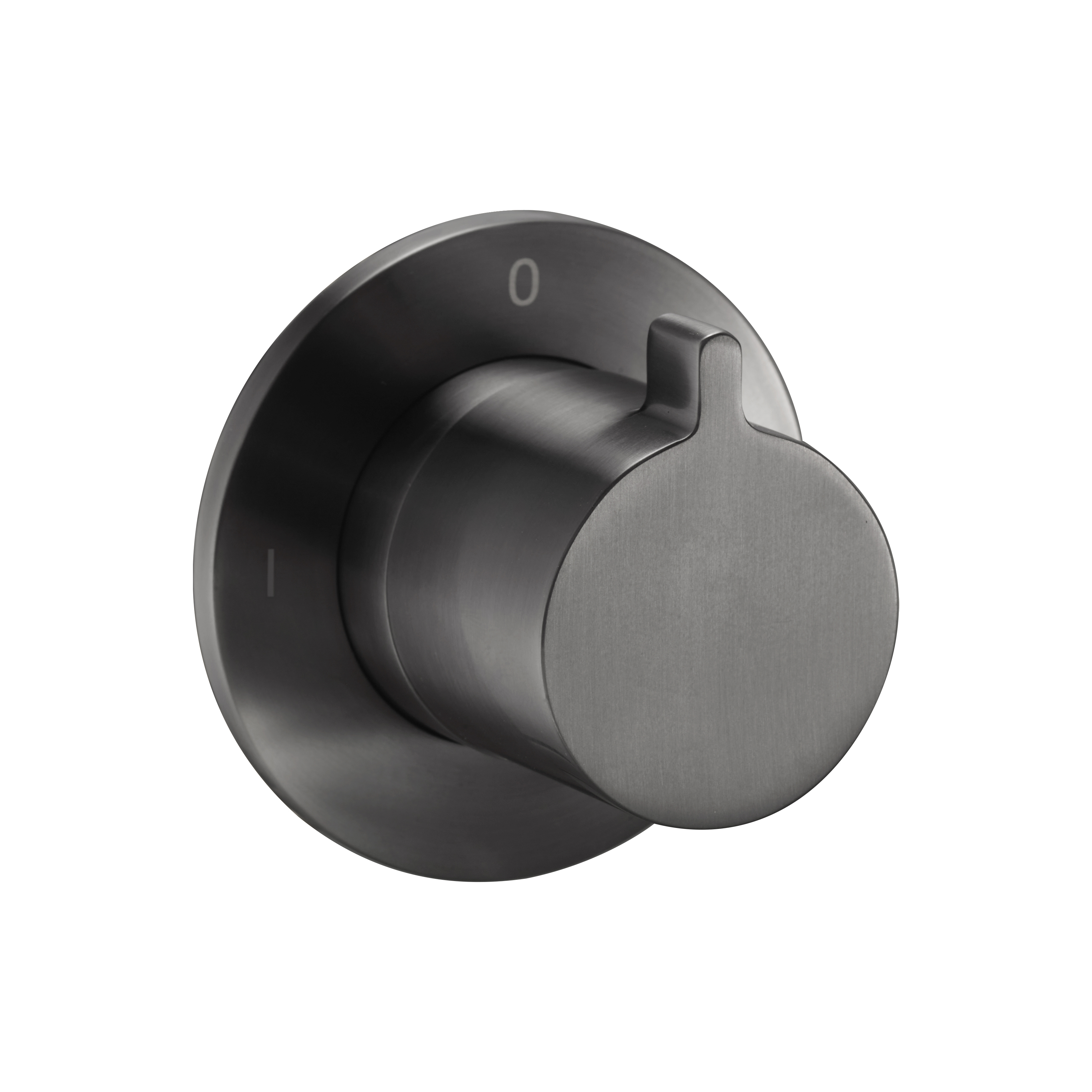 Запорный вентиль Benesque Lumiere 12010503 черный брашированный