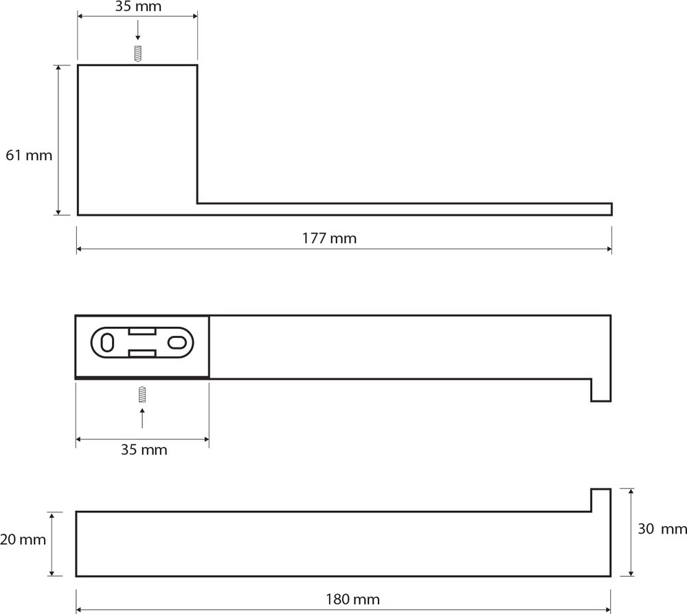 Держатель для туалетной Bemeta Via 135012022 Хром