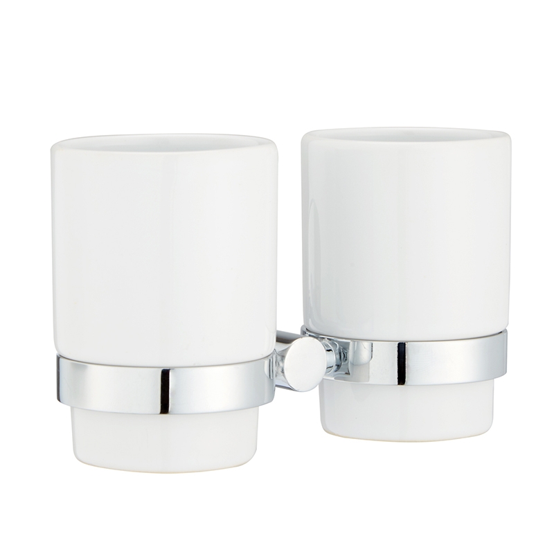 Стакан для зубных щеток Iddis Mirro Plus MRPSBC2i45 Хром Белый