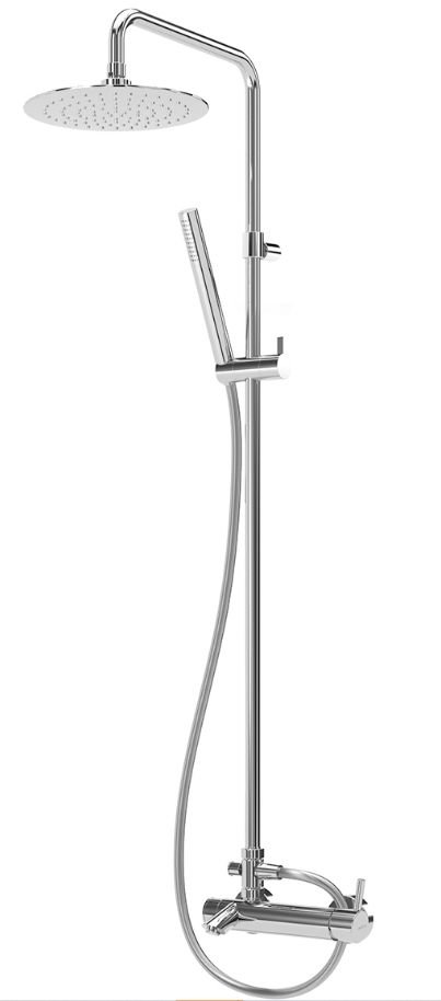 Душевая стойка Cezares CZR-B-CVD2-BIO белый матовый