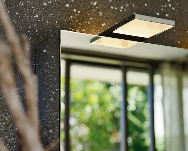 Зеркальный шкаф Keuco Royal 15 50 с подсветкой L Хром