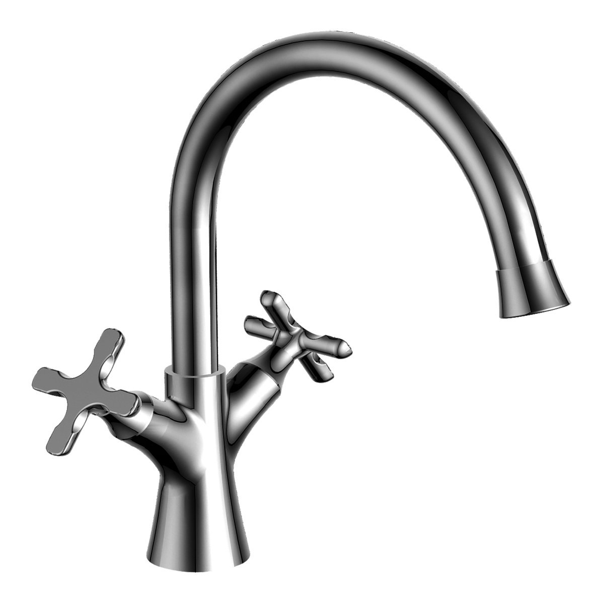Смеситель для раковины Lemark Duetto LM5706C хром