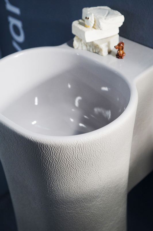 Раковина подвесная 35см Azzurra Nativo NAT200/1 bi*1 белый