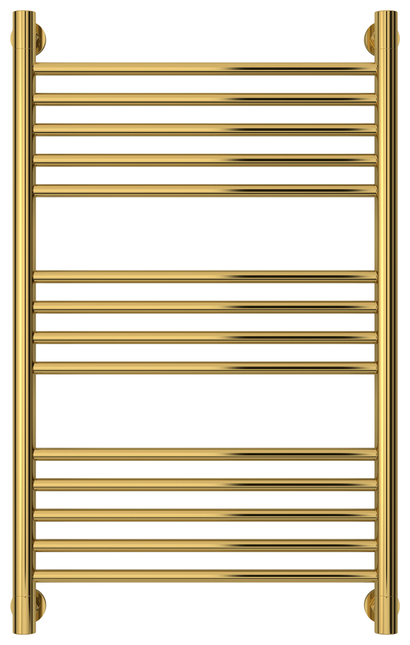 Полотенцесушитель водяной Сунержа Богема+ 80х50 перемычка прямая, золото