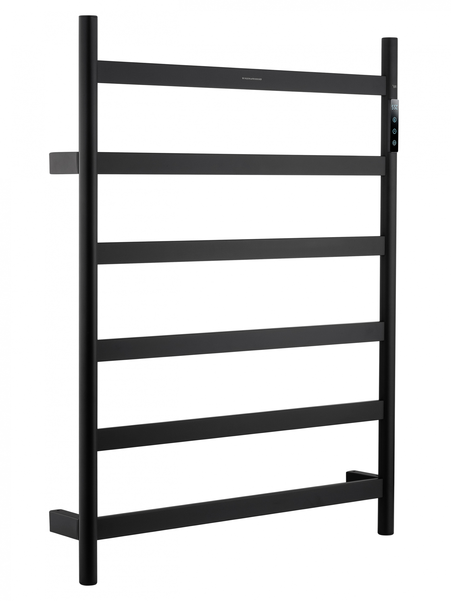 Полотенцесушитель электрический WONZON & WOGHAND ESSEN, Черный матовый (WW-A405-MB)