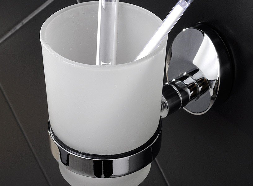 Стакан для зубных щеток Fixsen Europa FX-21806 Хром