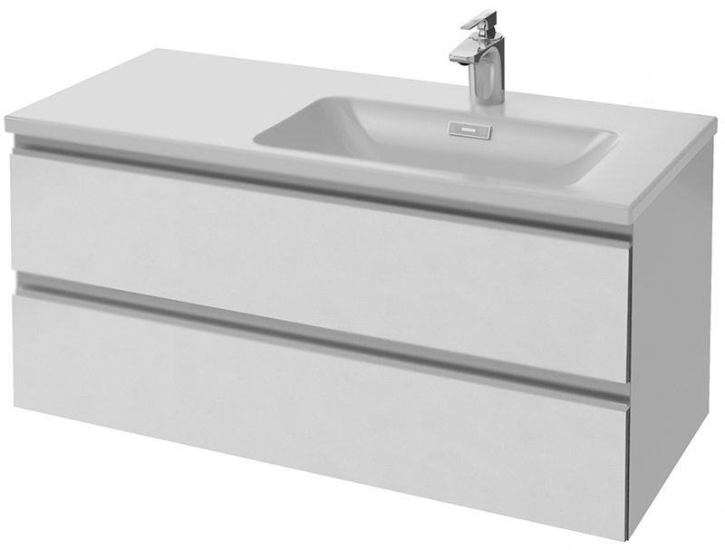 Раковина Jacob Delafon Vox 100 EXAC112-Z-00 Белая