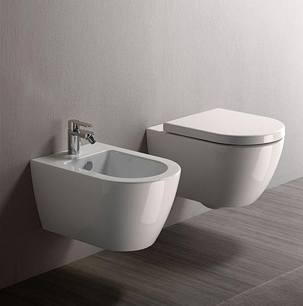 Биде подвесное GSI Pura 8865111 белый