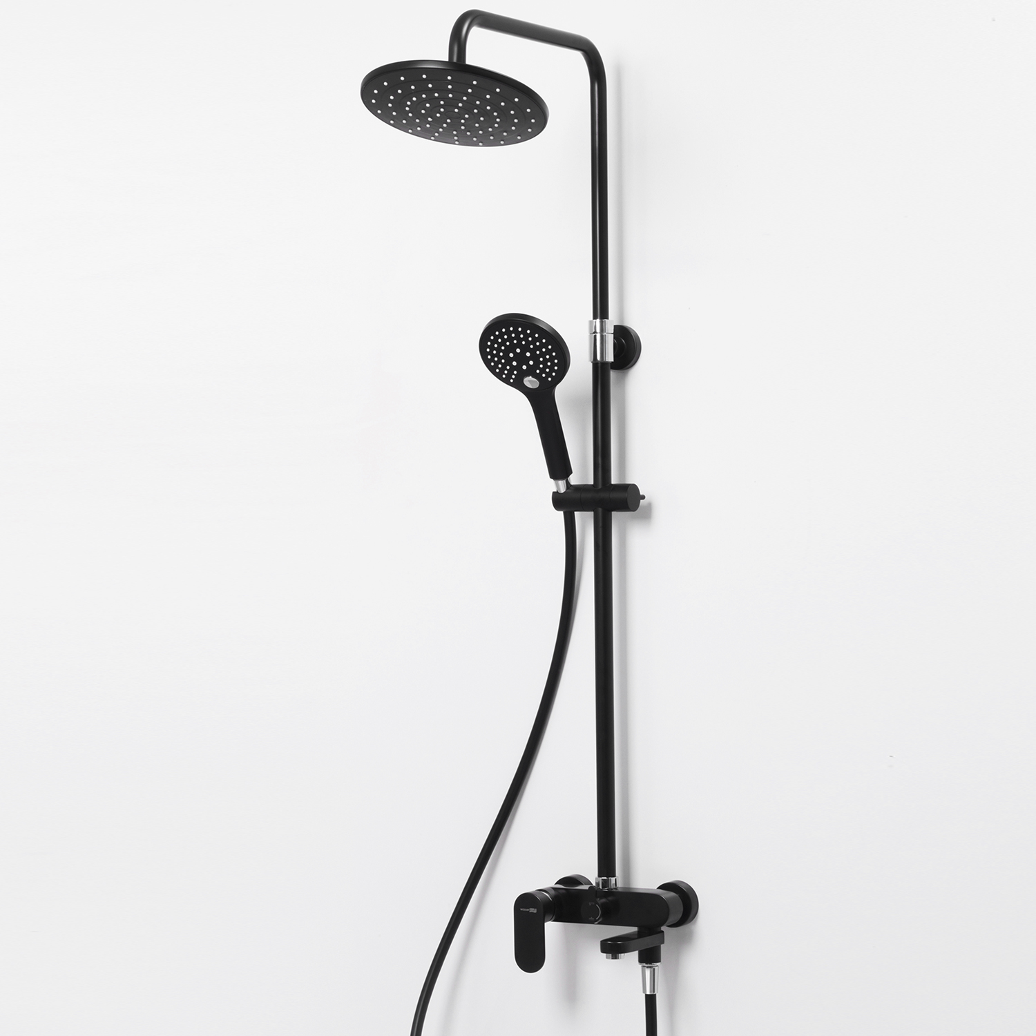 Душевая стойка WasserKRAFT A17401 черный матовый