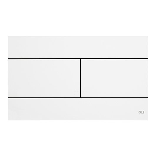 Кнопка смыва для унитазов OLI SLIM 659041 белый