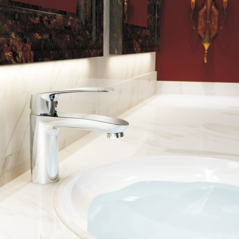 Смеситель для раковины Haiba HB10183, хром