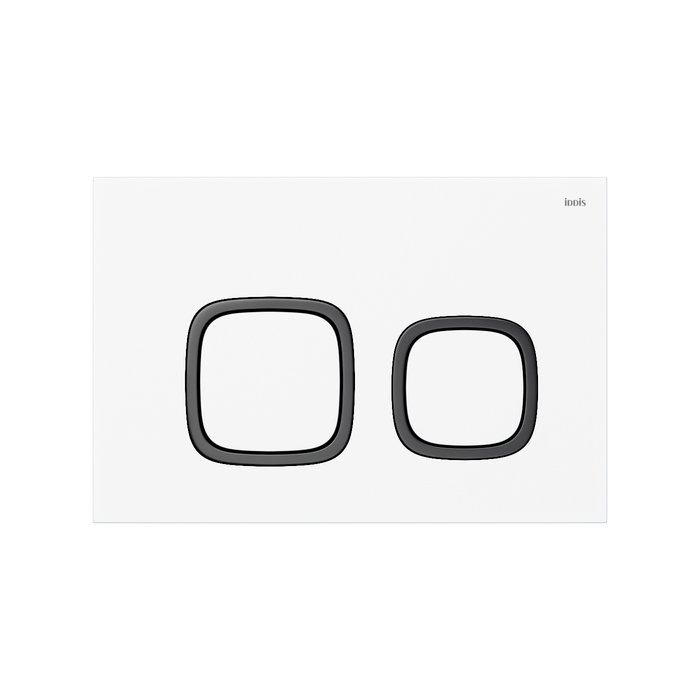 Кнопка смыва для унитаза IDDIS Unifix UNI04WBi77 белый