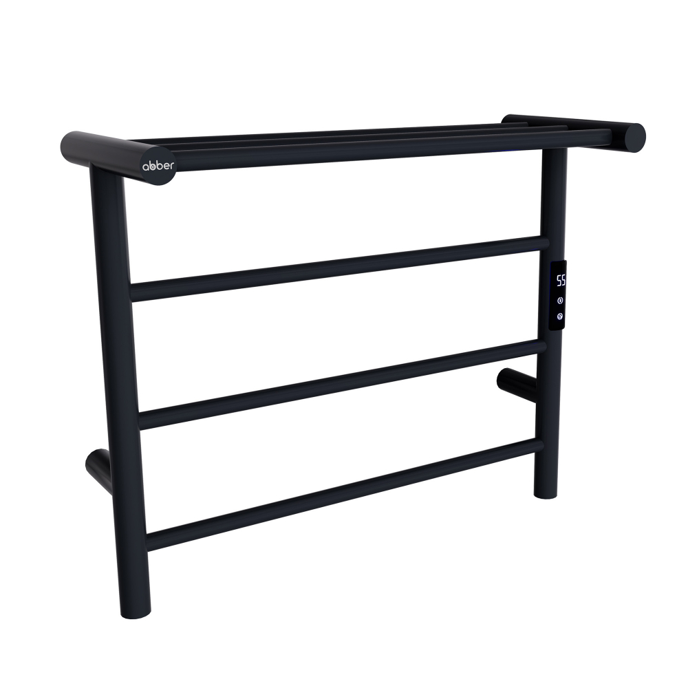 Полотенцесушитель электрический ABBER Standard AH4614MB черный матовый