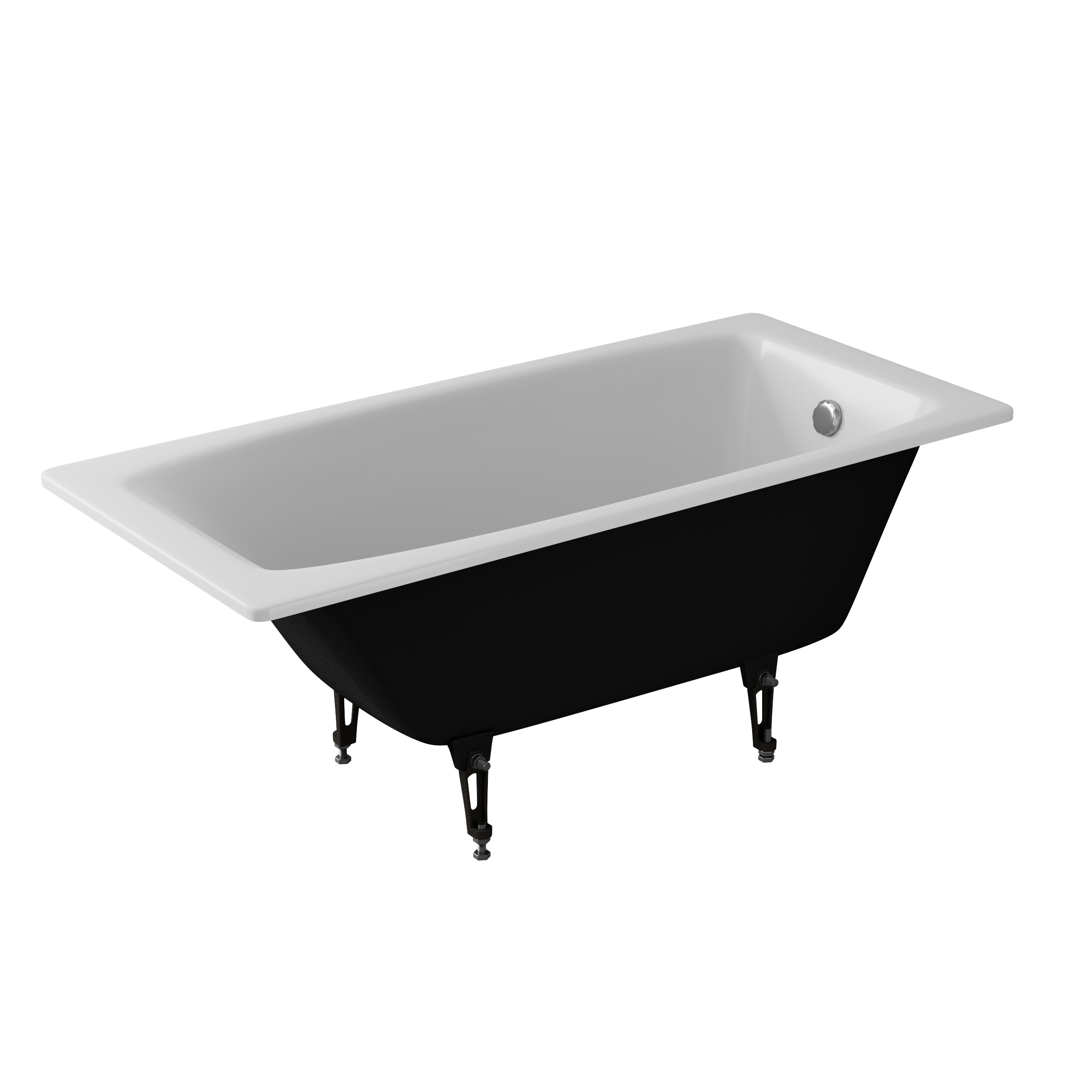 Ванна чугунная Delice Repos 1500х700, без ручек