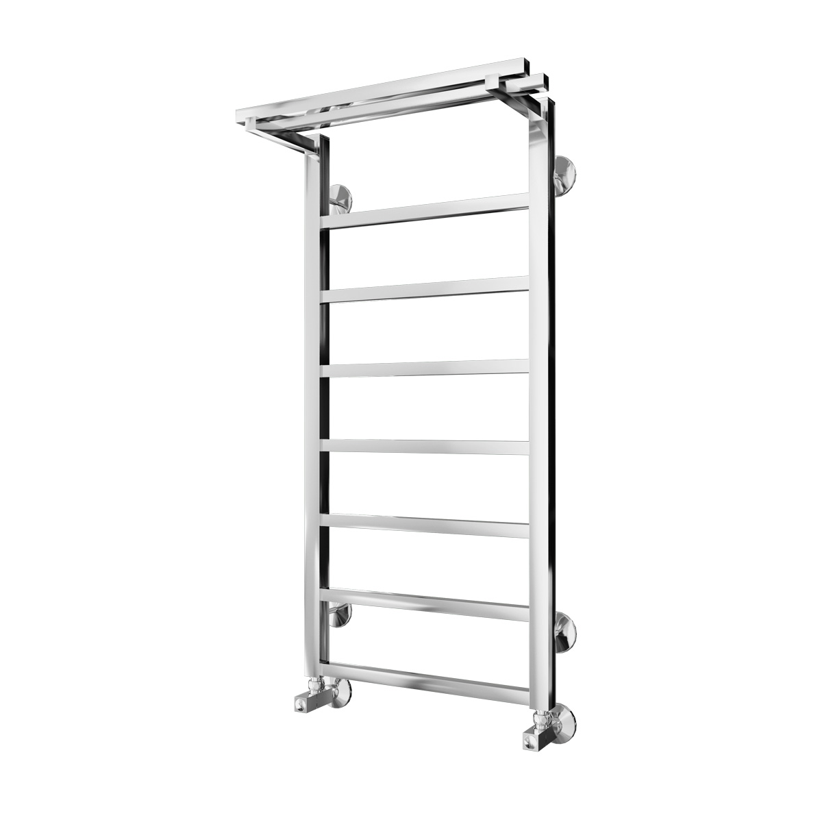 Полотенцесушитель водяной Terminus Контур с полкой П8 400x900