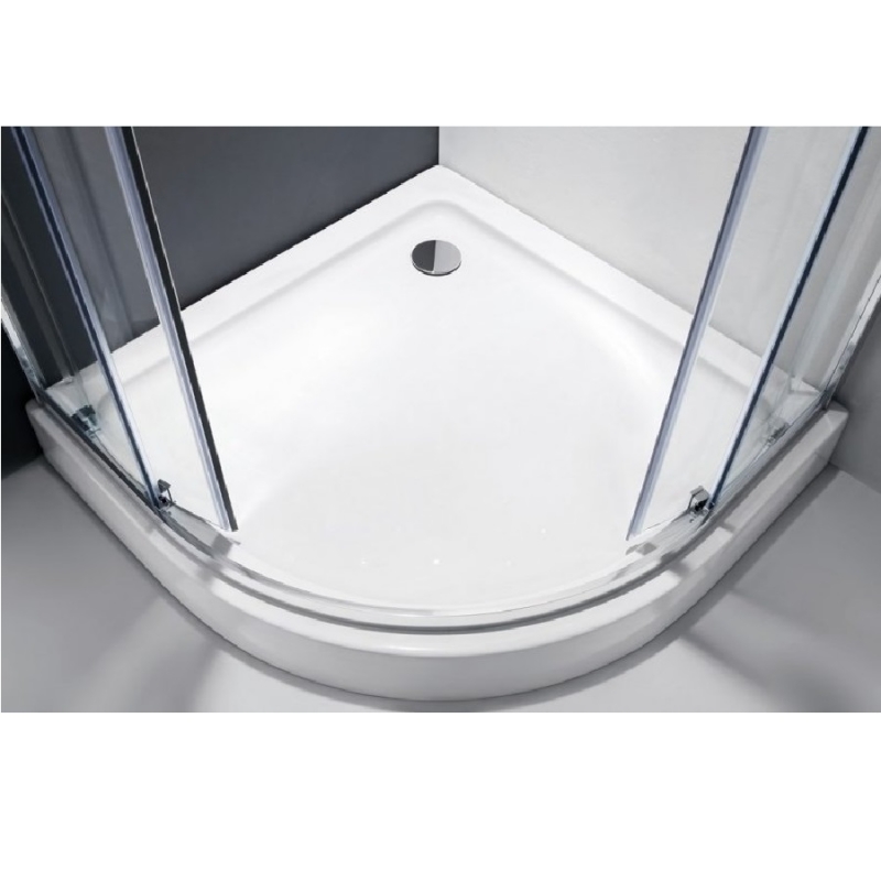 Душевой уголок Cezares Molveno RH-2 120х90 профиль Хром стекло прозрачное