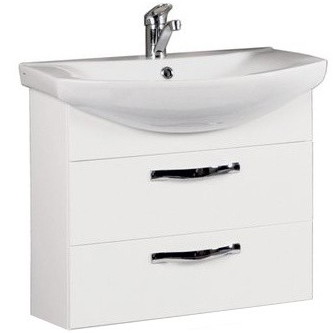 Тумба для комплекта Акватон Ария М 65 белая