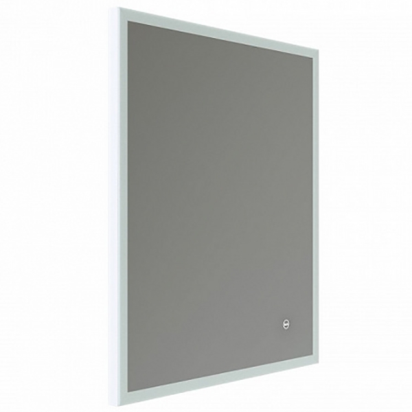 Зеркало Iddis Brick 60 с подсветкой Белый матовый