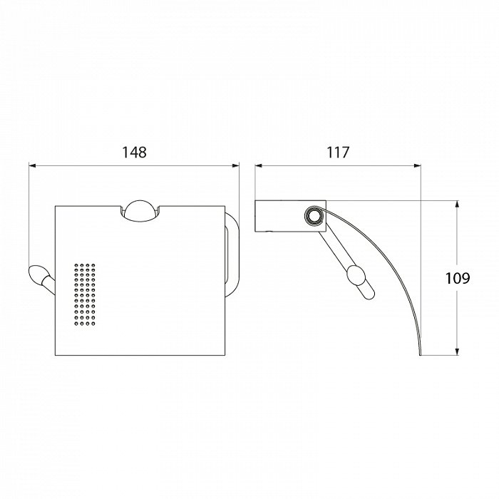 Держатель туалетной бумаги IDDIS Renior L046 хром