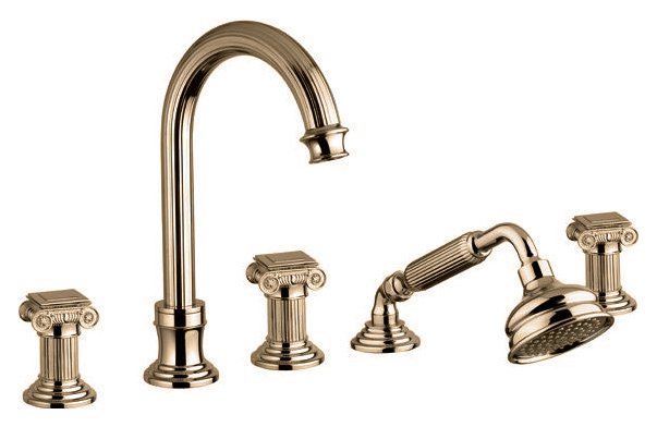 Смеситель на борт ванны Cezares Olimp BVD-O 01 Хром