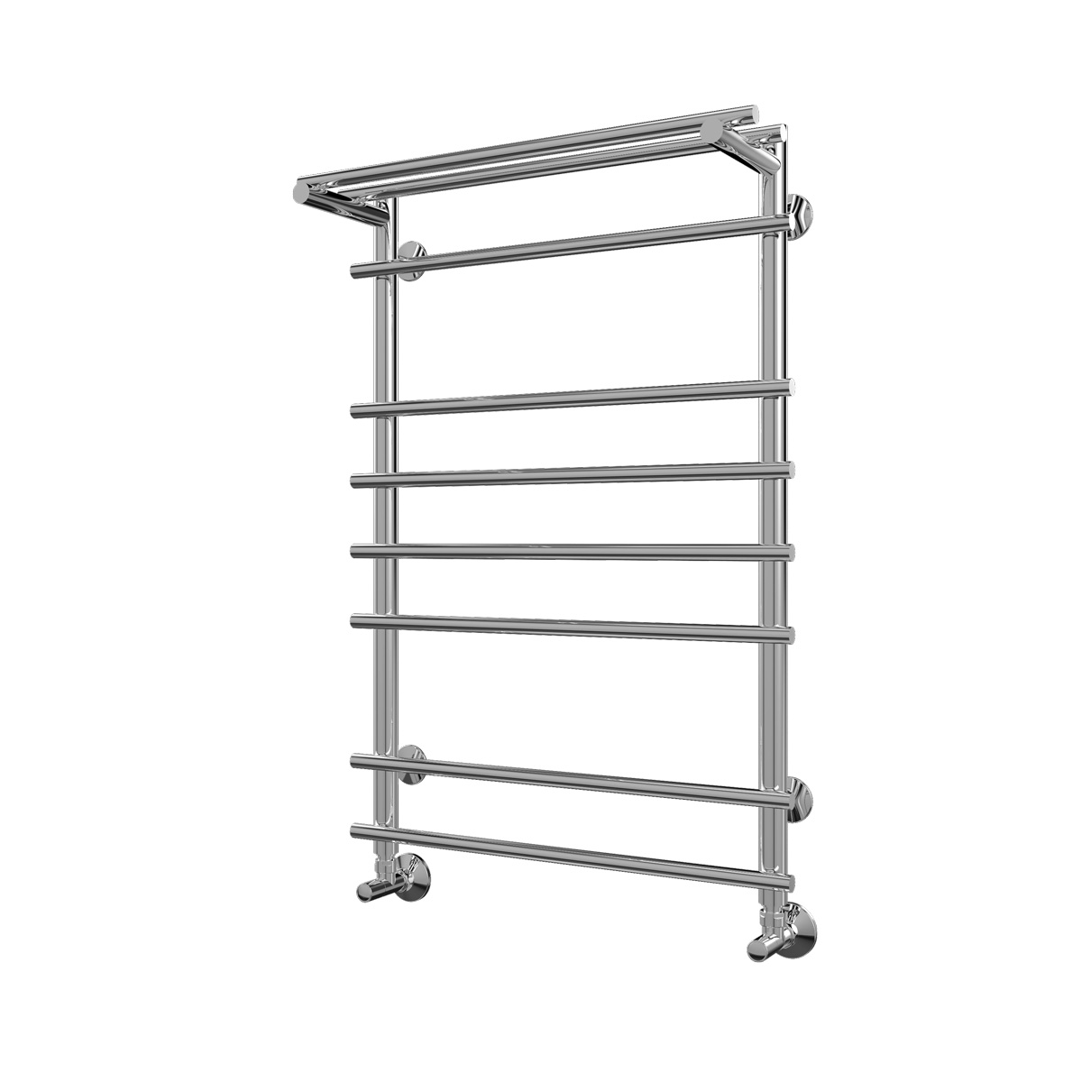 Полотенцесушитель водяной Terminus Ватра с полкой П8 500x796