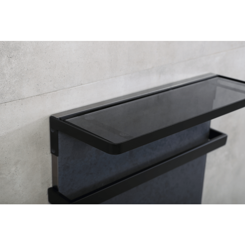 Полотенцесушитель электрический Black&White N-388GM 89.9х40 черный матовый