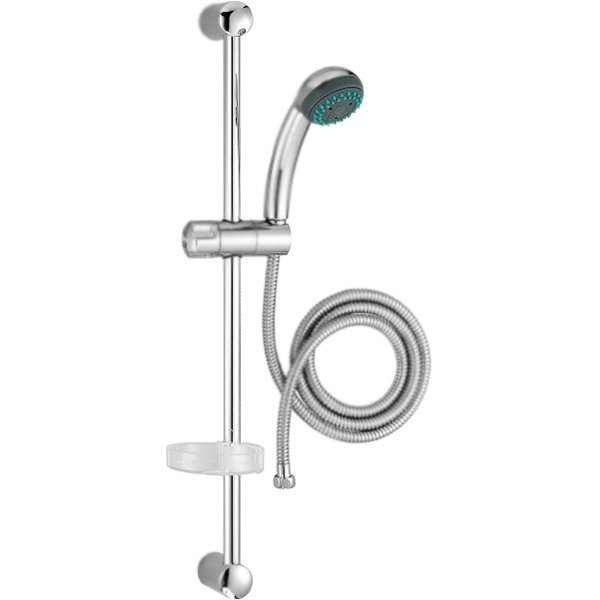 Душевой гарнитур Jacob Delafon Basic 1 E14325-CP Хром