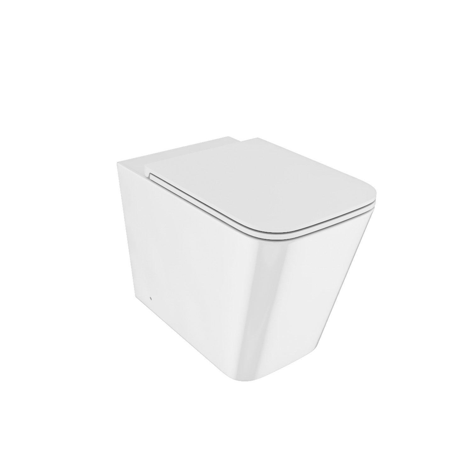 Унитаз приставной IDDIS Bild BILRDSEi26 белый матовый, с сиденьем микролифт