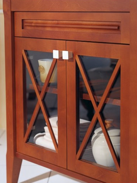 Тумба под раковину Villeroy&Boch Hommage 75 Орех Альпийский белый