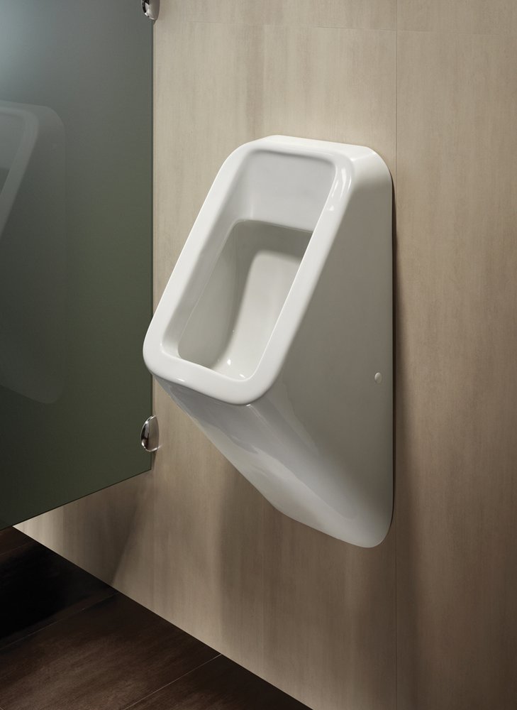 Писсуар подвесной Hatria Fusion Q YXC3 белый, скрытый подвод воды