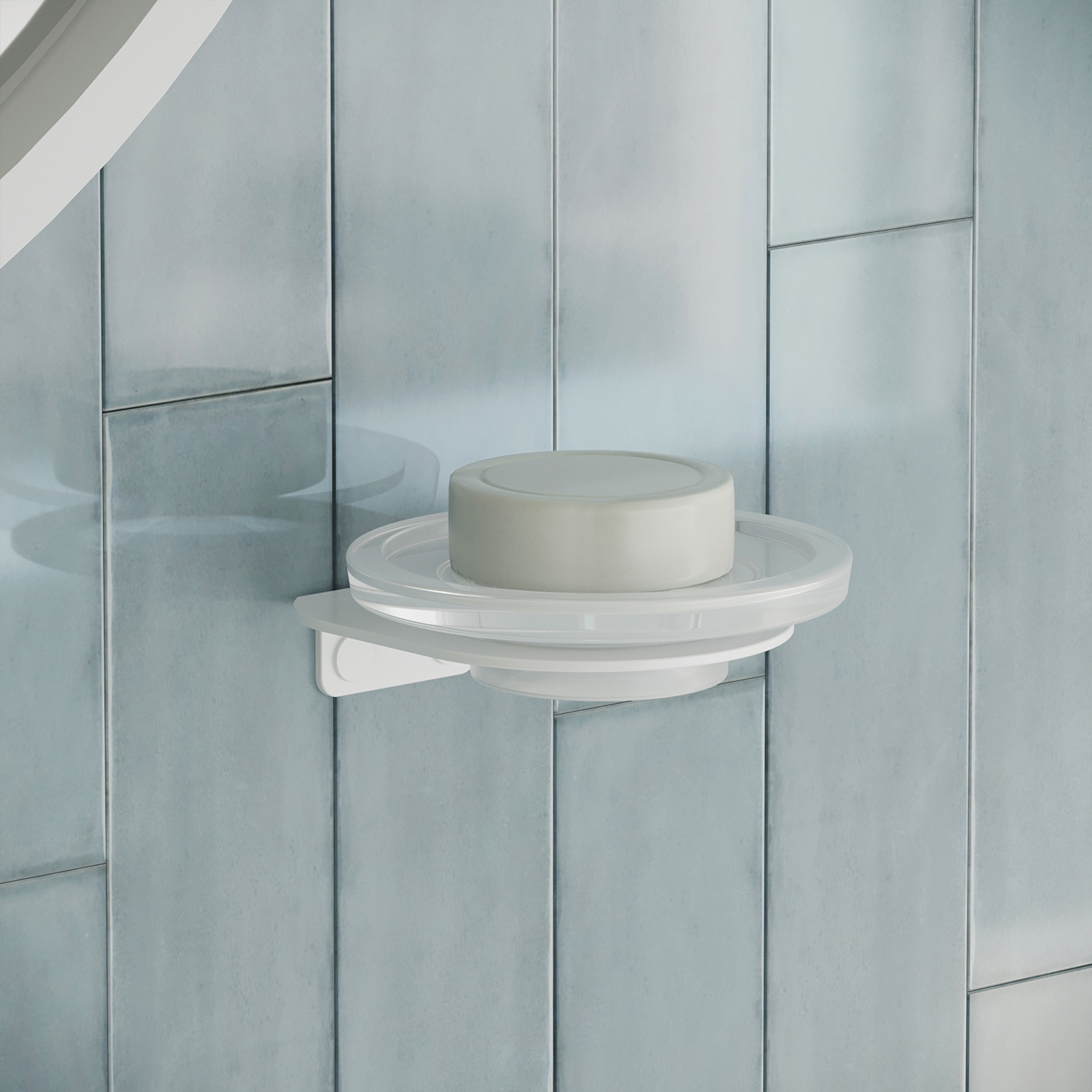 Мыльница для ванной IDDIS Noa NOAWTG0i42 белый матовый