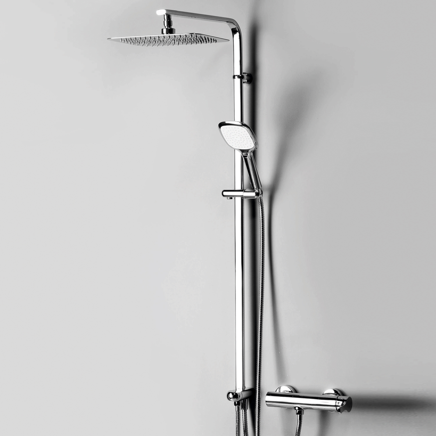 Душевая стойка WasserKRAFT A042 хром