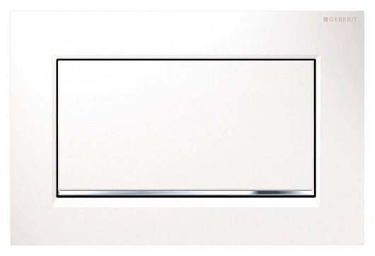 Кнопка смыва Geberit Sigma 30 115.893.KJ.1 белый/хром глянцевый