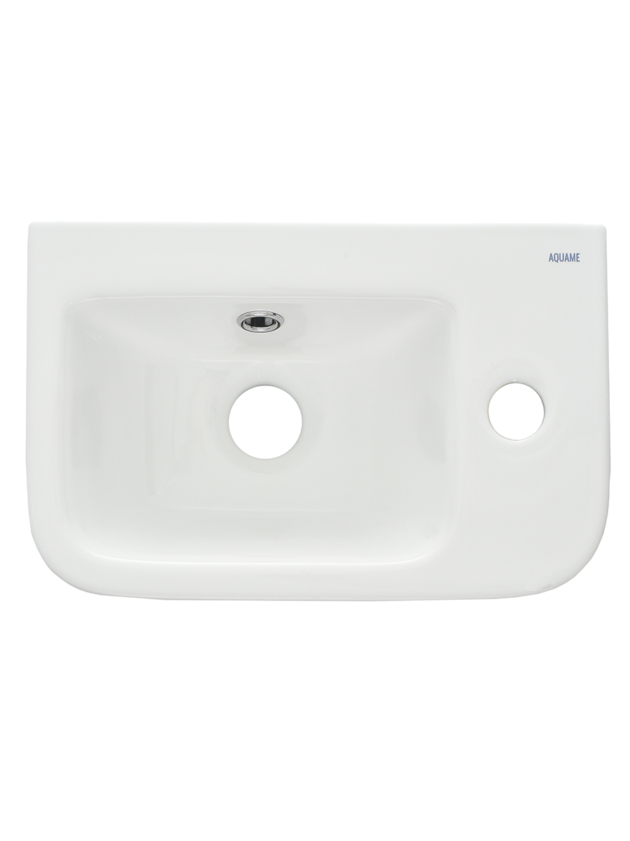 Раковина накладная 37.5см AQUAme AQM5006R белый
